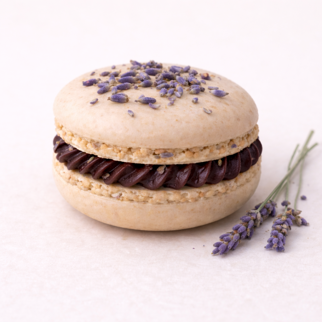 Chocolat noir - Fleur de lavande bio infusée