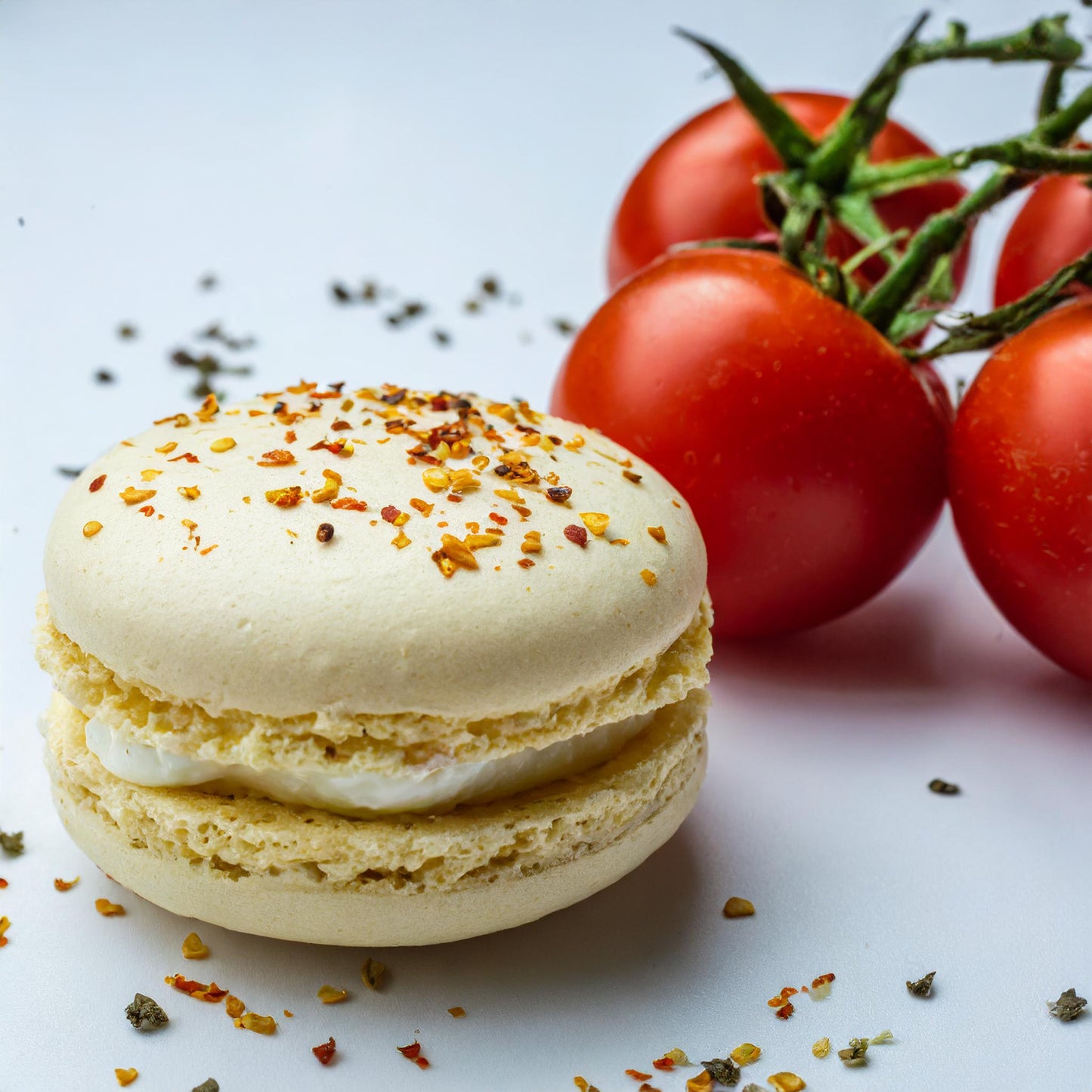 Fresh goat cheese | Espelette pepper | Guérande sea salt