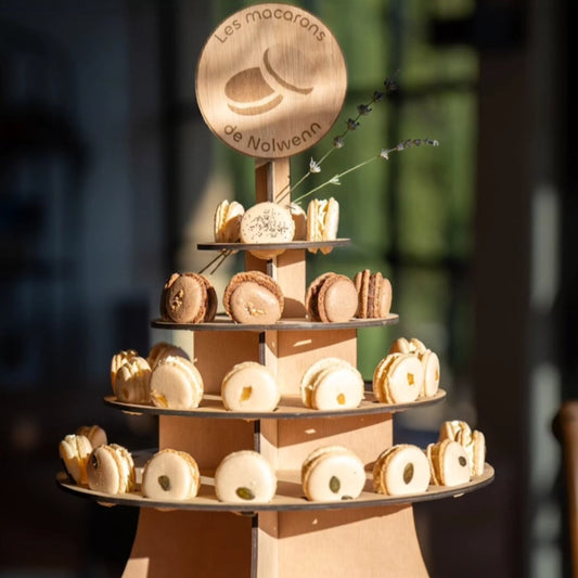 Pièces montées 40 - 60 macarons