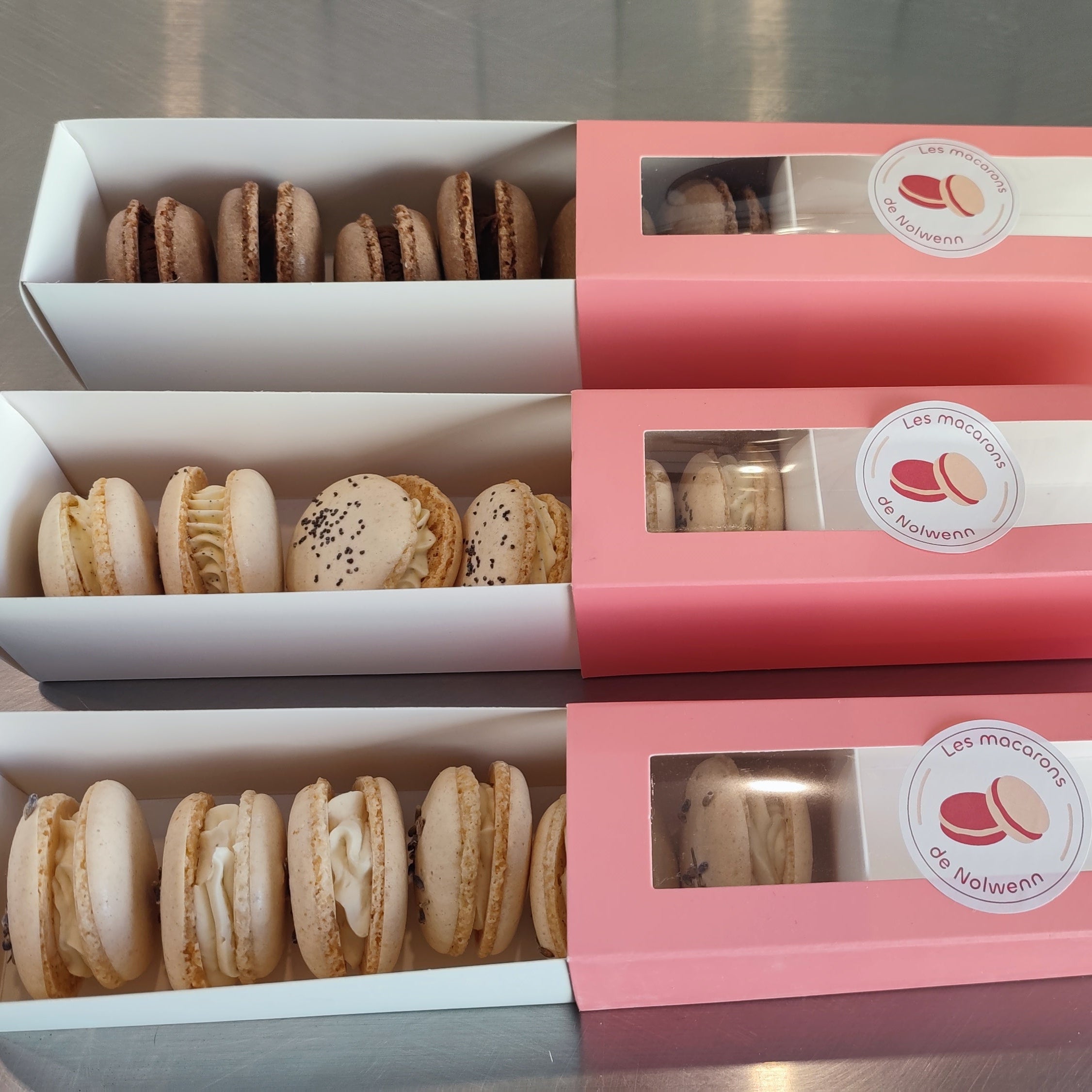 Coffret 6 macarons