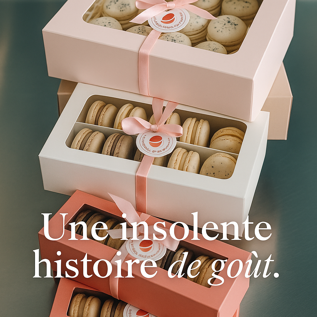 Coffret 12 macarons