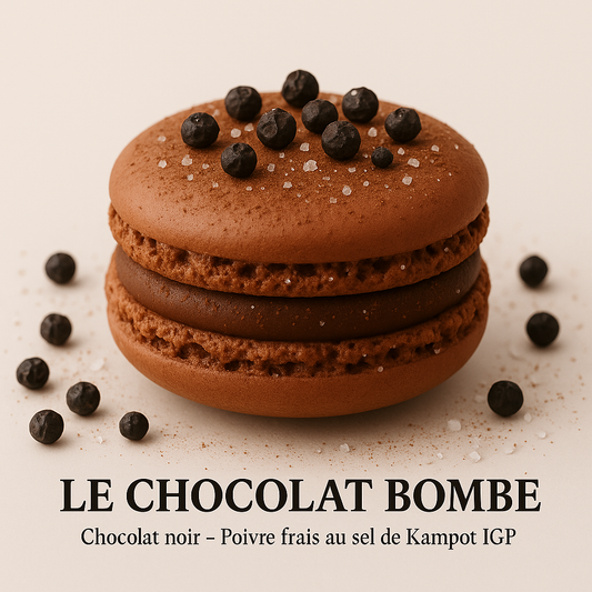 Dark chocolate | Fresh pepper with IGP Kampot salt