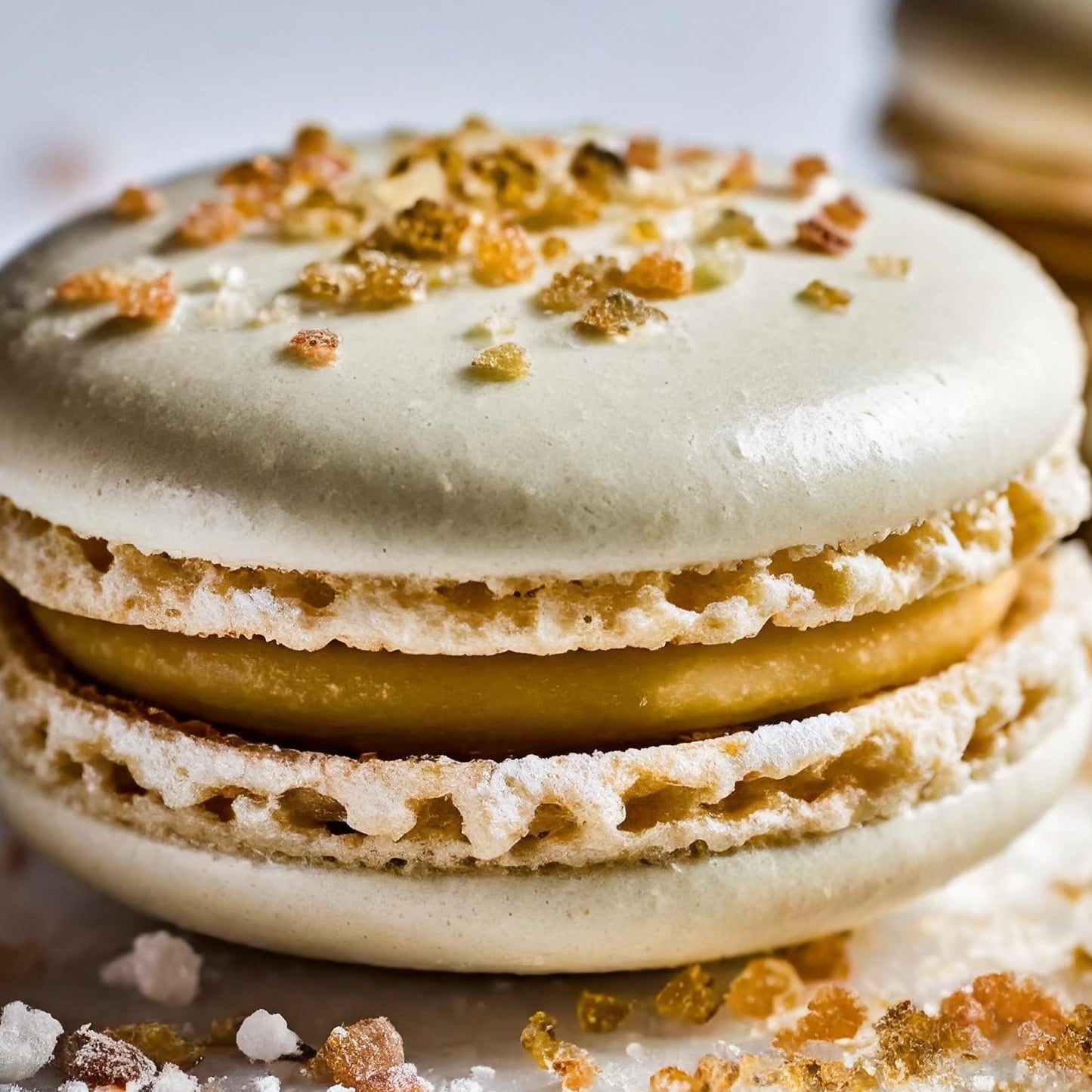 Caramel au beurre de baratte    à la fleur de sel de Guérande