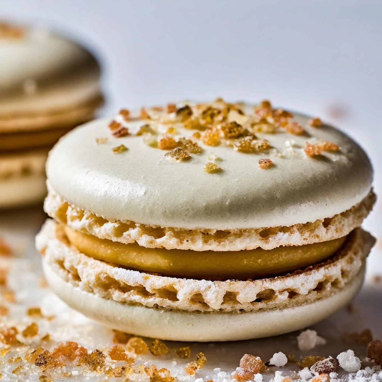 Caramel au beurre de baratte    à la fleur de sel de Guérande